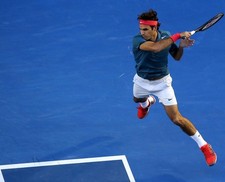 Tennis Star Roger Federer Glossy 8x10 Photo Tennis Print #16
