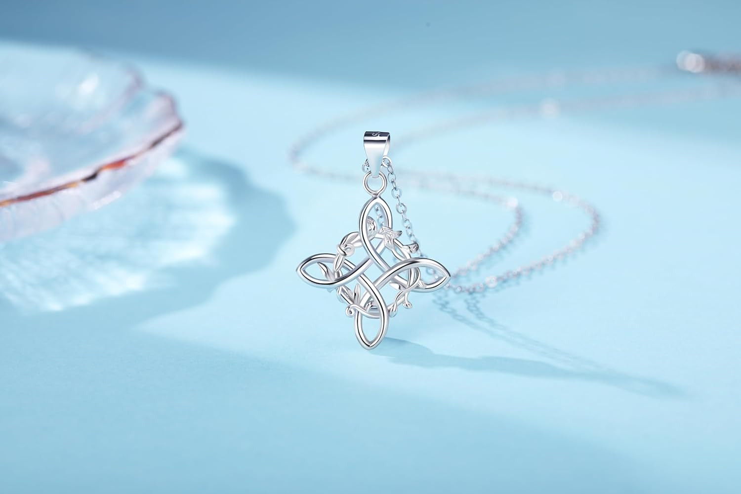 Witches Knot Necklace Nudo De Bruja Pendant Original Tetragrammaton Amuleto De P