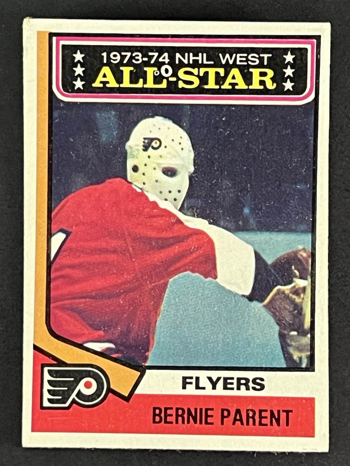 Bernie Parent #138 Hockey Cards 1974 Topps trading card — raw and PSA graded price guide