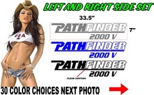 Pathfinder 2000v 2000 V Boats Vinyl Decal Boat Decals Hull Replacement Sticker Pathfinder 2000v 2000 V Boats Vinyl Decal Boat Decals Hull Replacement Sticker