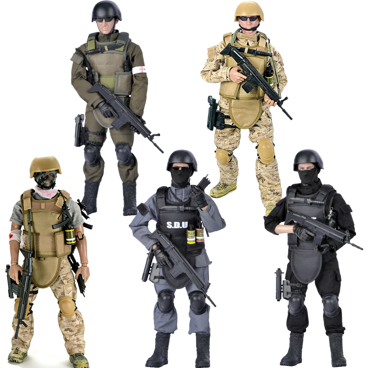 S.W.A.T. 1:6 Military & Adventure Action Figures for sale | eBay