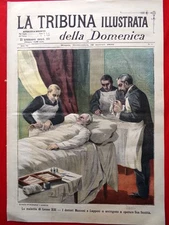La Tribuna Illustrata 12 March 1899 Illness of Leo XIII Doctors Pope Innocents