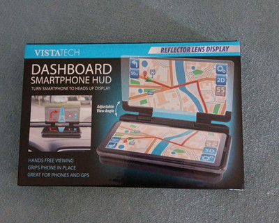 Vistatech Dashboard Smartphone hud  Heads Up Display Lens Hands Free New