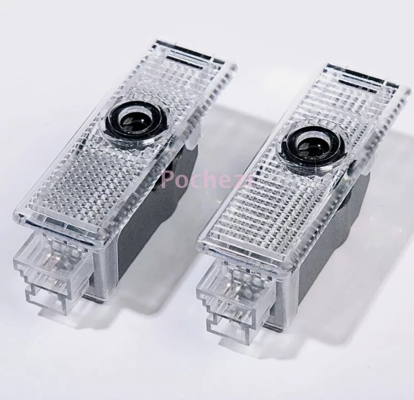 No Fading 2Pcs Car Door Welcome Lamps Interior Lights For BMW X3 X5 3/5 Series - Image 3 of 4