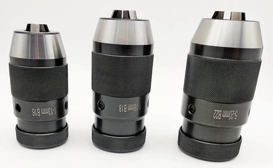 Präzisions Bohrfutter B 16,18,22 Kegeldornaufnahme Spannweite: 1-13,1-16,5-20mmm - Bild 2 von 4