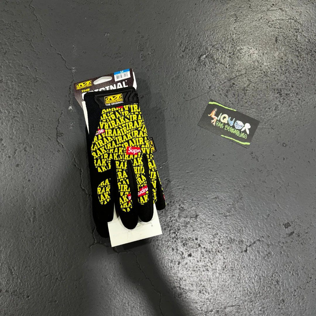 Gants de travail Supreme Mechanix IRAK (jaune) (S,M,L,XL)