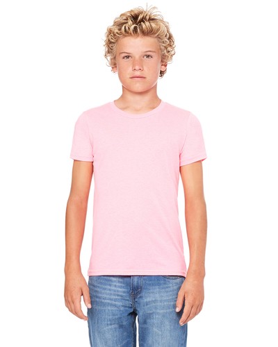 Bella + Canvas Youth Jersey Short-Sleeves T-Shirt 3001Y 100% Cotton S-XL - Picture 26 of 32
