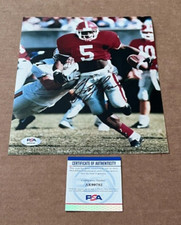 GARRISON HEARST SIGNED GEORGIA BULLDOG 8X10 PHOTO PSA/DNA #3