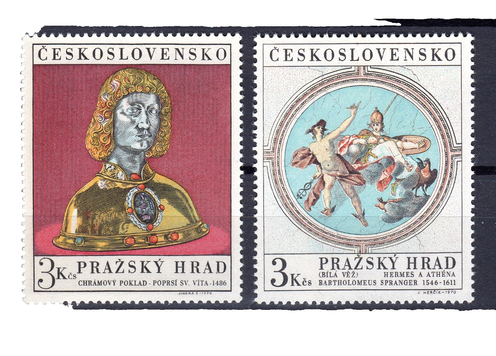 Art, Artists Mint Never Hinged/MNH Czech & Czechoslovakian Postage Stamps