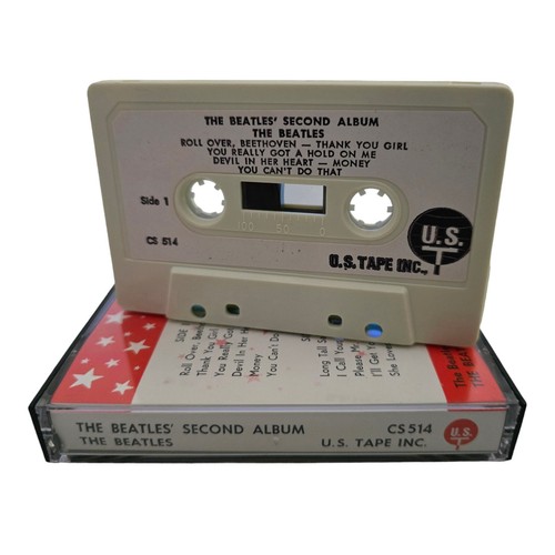 RARE The Beatles - The Beatles Second Album Cassette by US Tape Inc LIKE NEW! - Picture 5 of 9