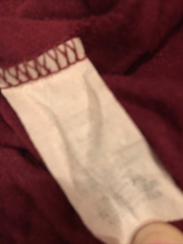 SOPRANO Woman’s Cranberry dress 3/4 open sleeve S/M mock neck Flowing Flattering - Picture 11 of 11