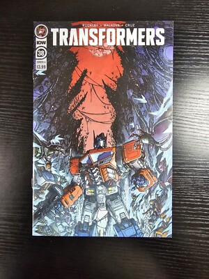 Transformers #38 Alex Milne Main Cover A (IDW Comics, 2021) Brian Ruckley NM