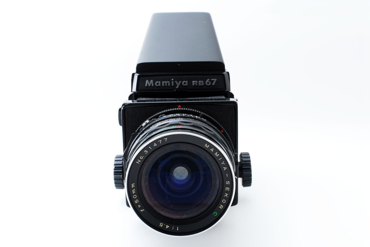 Mamiya RB67 PRO Film Camera PRISM FINDER Sekor C 50mm f4.5