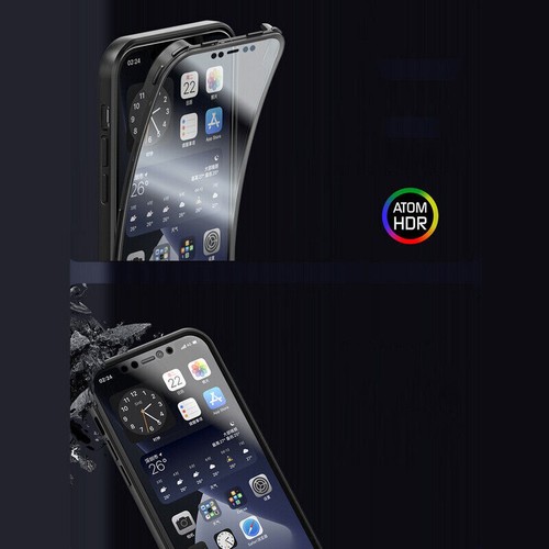 Luxury 360 Front+Back Clear Phone Case For iPhone 16 15 14 13 12 Pro Max Cover - Picture 4 of 21