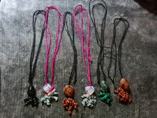 Magical Energies Necklaces with healing stones: Tourmaline, Opalite, Amazonite 