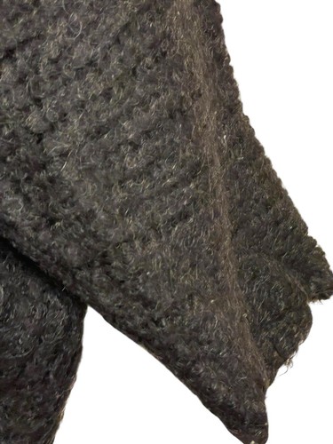 Bellerose maglione cardigan bambino mohair donna taglia small antracite aperto relax - Foto 6 di 9