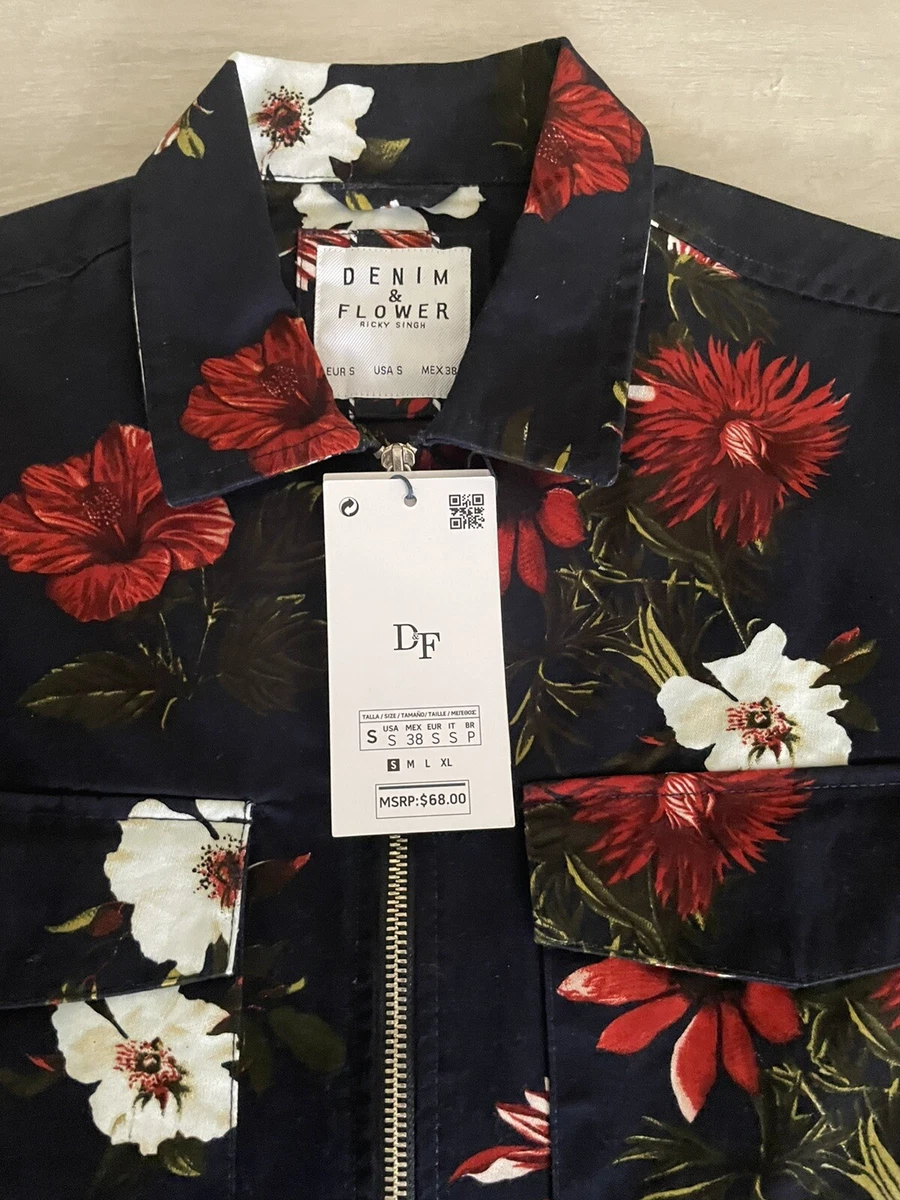 Denim Flower Ricky Singh Over Shirt