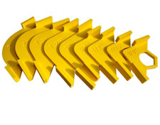 Router corner radius jig template set of 9 fo...