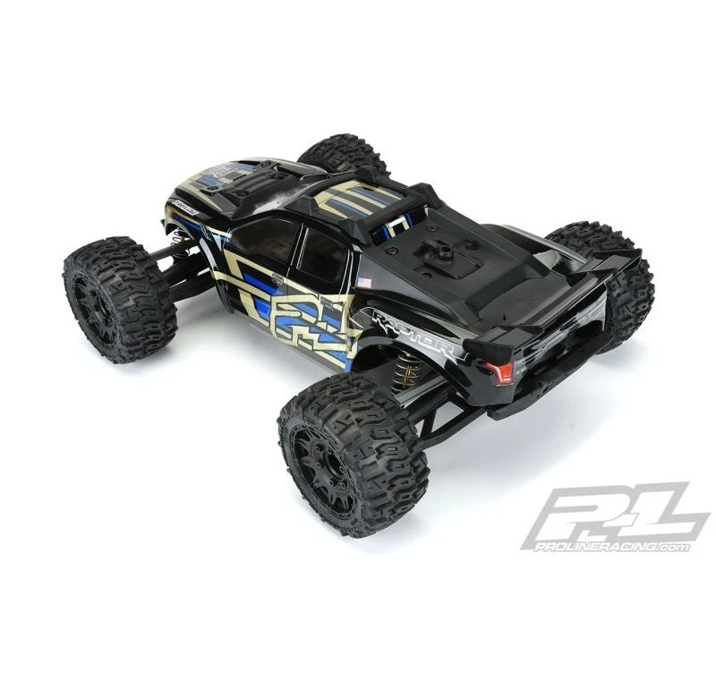 Proline 3528-17 Ford F-150 Raptor Karo Klar Pre-Cut für Traxxas Rustler 4X4 - Bild 2 von 2