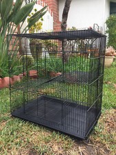 3-Tier Bite-Proof Tight-Bar Animal Critter Sugar Glider Hamsters Rats Mice Cage