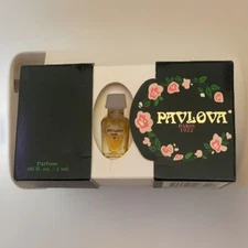 Pavlova  0.06 Fl oz Pure Parfum Splash for Women MINI  Box