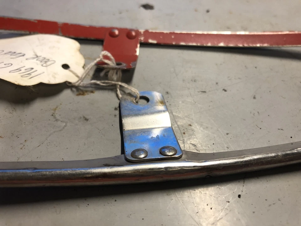 Pontiac GTO 1969 Judge protectores de borde de puerta Ram Air III IV fabricante original GM usado 69 Foto 3 de 4