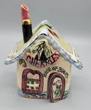 Blue Sky Clayworks Heather Goldminc CHERRIES HOUSE OF BEAUTY SalonTea Light RARE