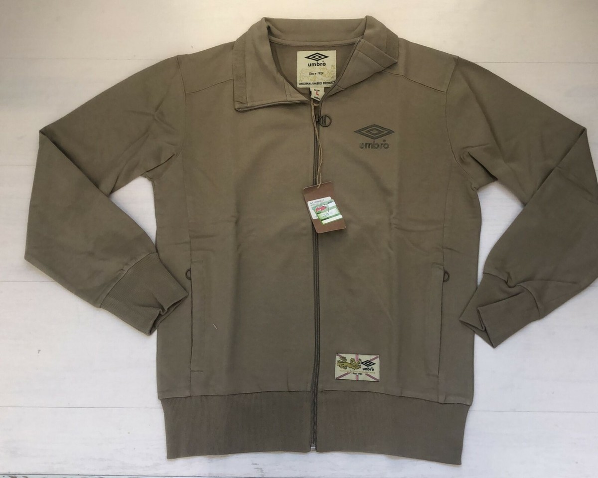 3996 UMBRO FELPA SENZA CAPPUCCIO FULL ZIP COTONE TASCHE ZIP