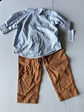 Carters Baby Boy 2 Piece Pant Set Size 18 M New