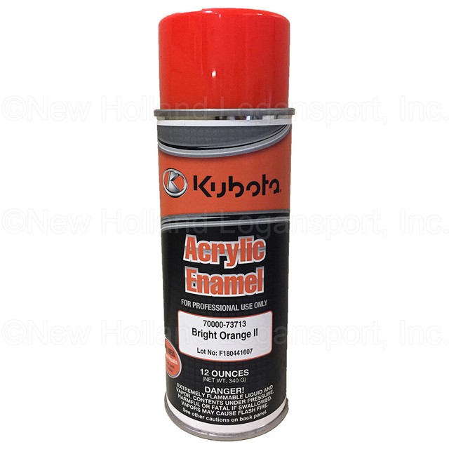 Kubota Orange II Lead Free Spray Paint Part 7000073713 eBay