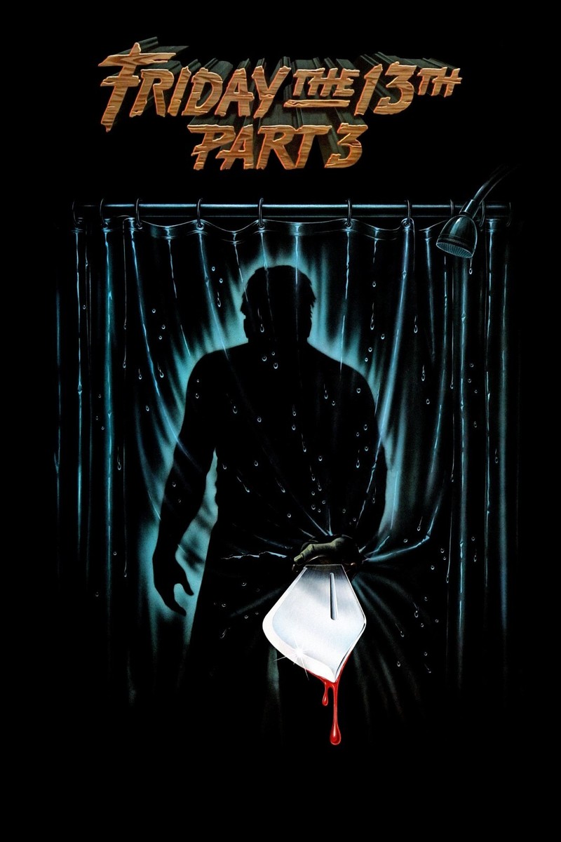 1982 Friday The 13th Part 3 Movie Poster 11X17 Crystal Lake