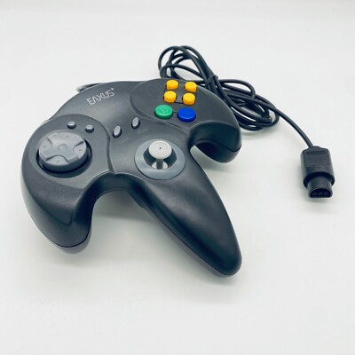 Eaxus N64 Nintendo 64 Controller Schwarz Black Thumbstick Joystick Sehr Gut
