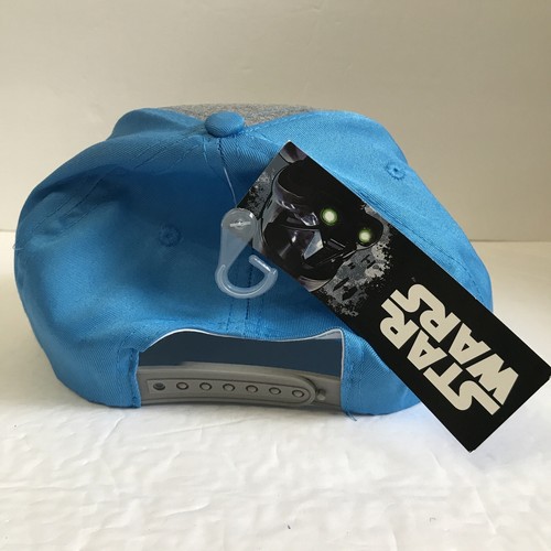 Star Wars Snapback Baseball Kids Cap Hat Blue and Gray. New Adjustable - Picture 4 of 7