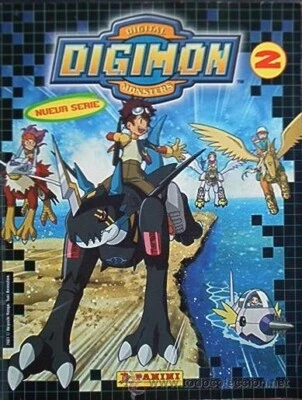 DIGIMON Single Sticker Series 2 Album PANINI 2002 - Complete your collection ! - Photo 1/4