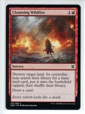 CLEANSING WILDFIRE Zendikar Rising #137 ZNR(NM)(MTG)
