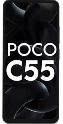 POCO C55 (Power Black, 128 GB) (6 GB RAM)