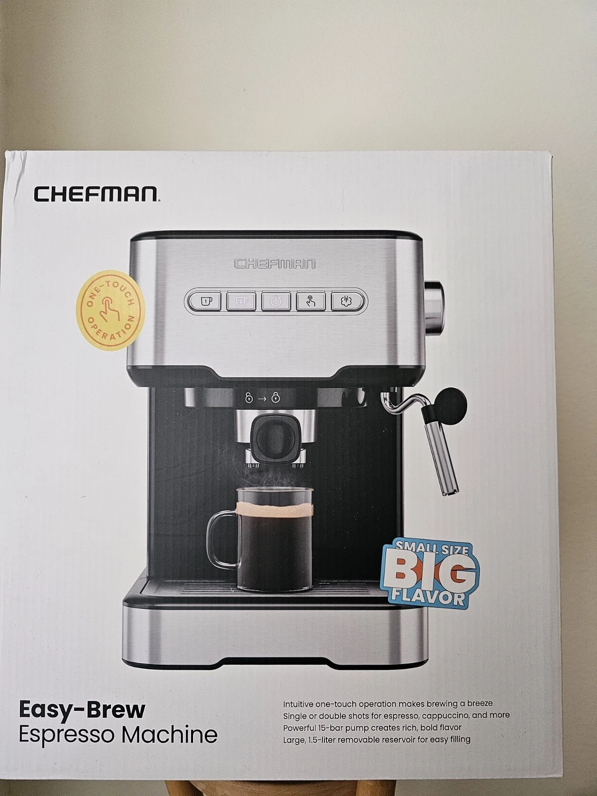 Chefman Brew Expresso Machine