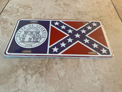 Smokey and the Bandit 1977 Firebird Trans Am Georgia License Plate