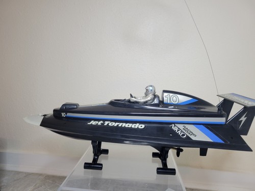 Nikko Jet Tornado Remote Control Boat With Original Box Vintage Water Toy!! - Picture 7 of 15