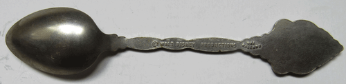 Vintage Disneyland Castle California Souvenir Spoon Walt Disney Productions - Picture 3 of 3