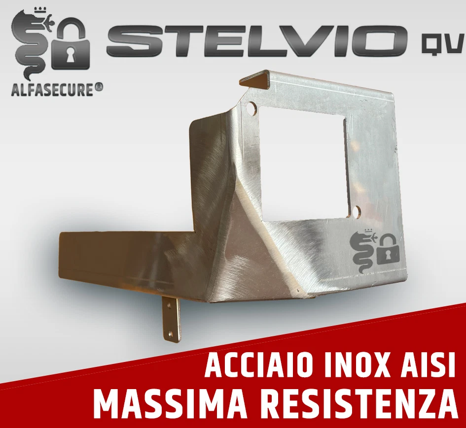 BLINDATURA RADAR ALFA ROMEO STELVIO QV QUADRIFOGLIO - UFFICIALE ALFASECURE