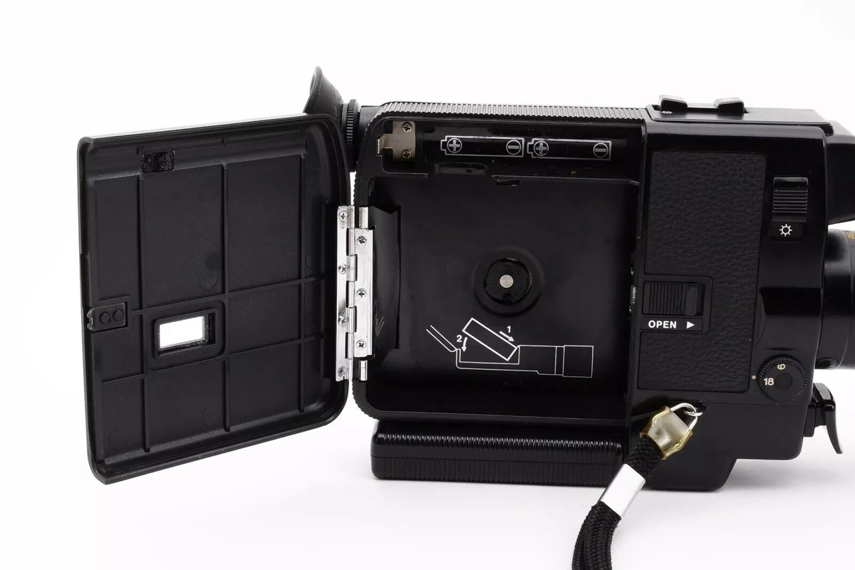 Canon 514XL Super 8 8MM Zoom 9-45mm F/1.4 Film Camera - FILM