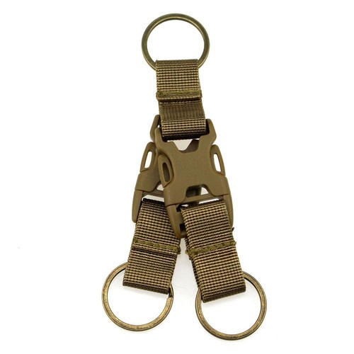 Molle Correas Mochila Clips Nylon Hebilla Fijar Cinturón Tipo D Colgante Llavero - Imagen 7 de 12