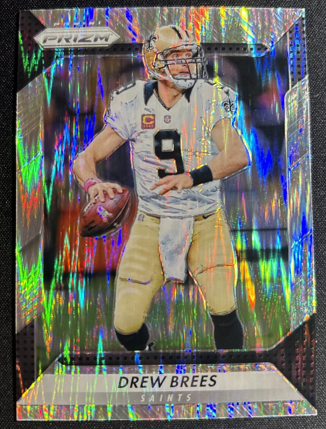 2016 Panini Prizm Flash Prizm Drew Brees #111 Saints HOF SP