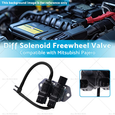 Front Diff Solenoid Freewheel Valve Suitable for 07-17 Mitsubishi Pajero NW NX