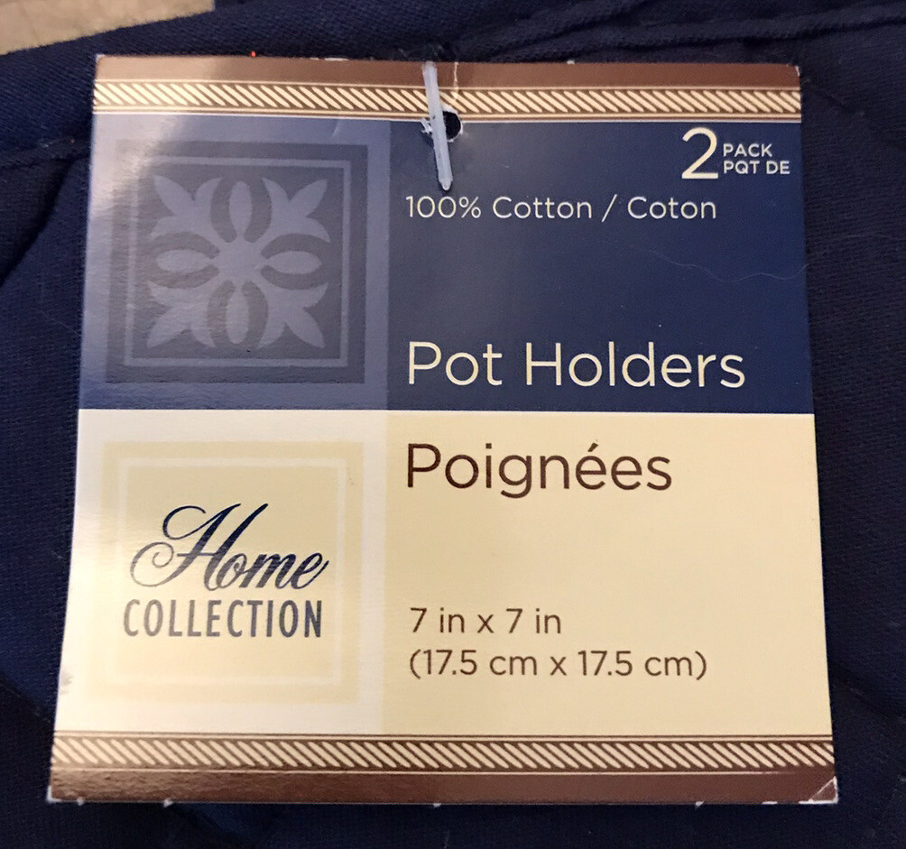 2pk Purple Quilted Cotton Kitchen Pot Holders eBay