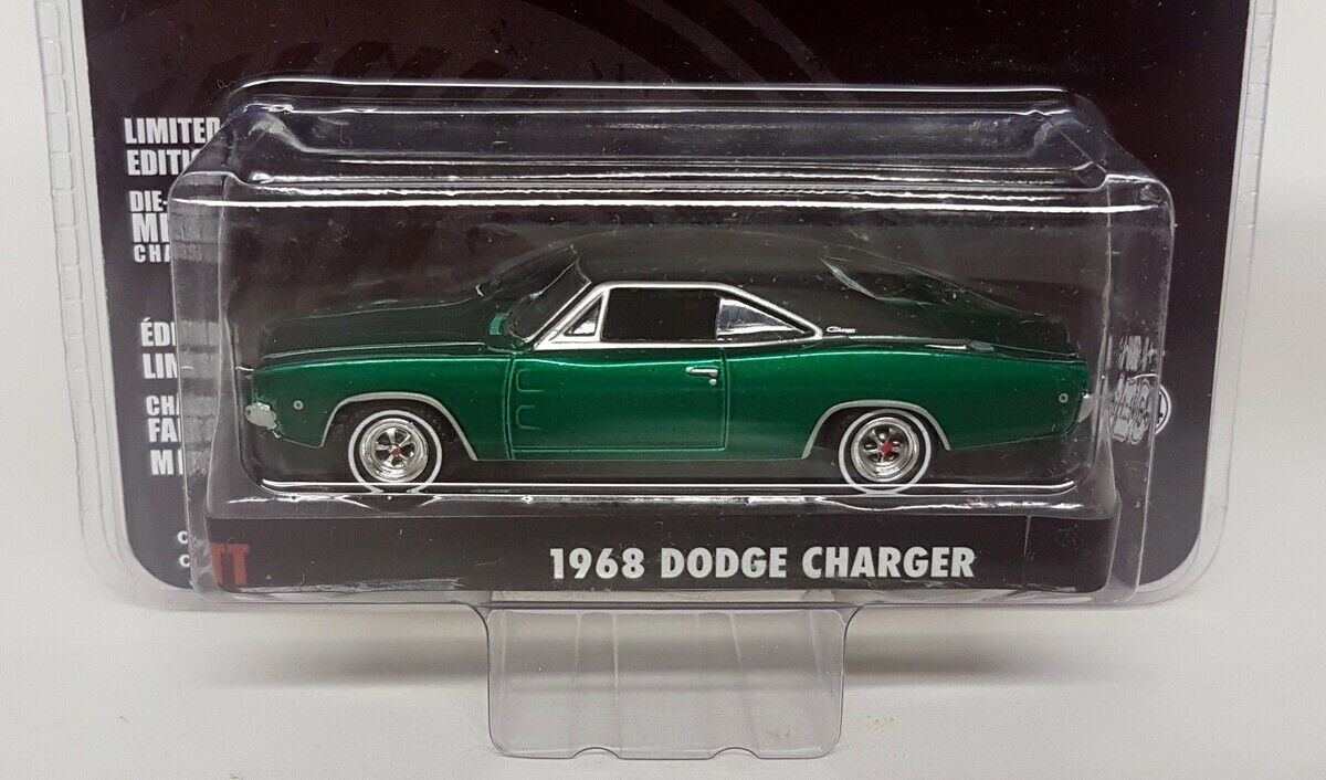 ミニカー BULLITT FORD MUSTANG & DODGE CHARGER BULLIT '68 Ford Mustang GT & '68 Dodge Charger R/T In 1/25