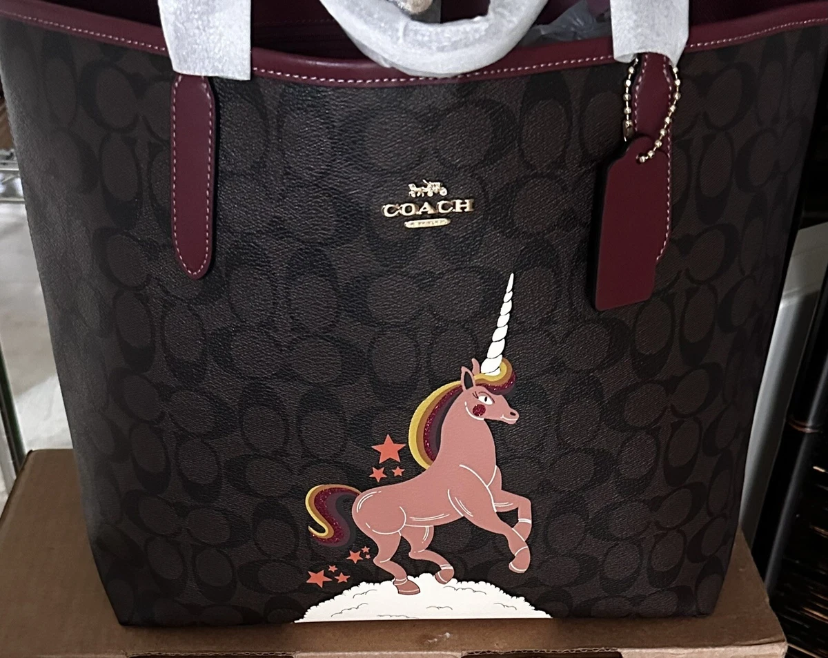 Coach Unicorn Tote Bags