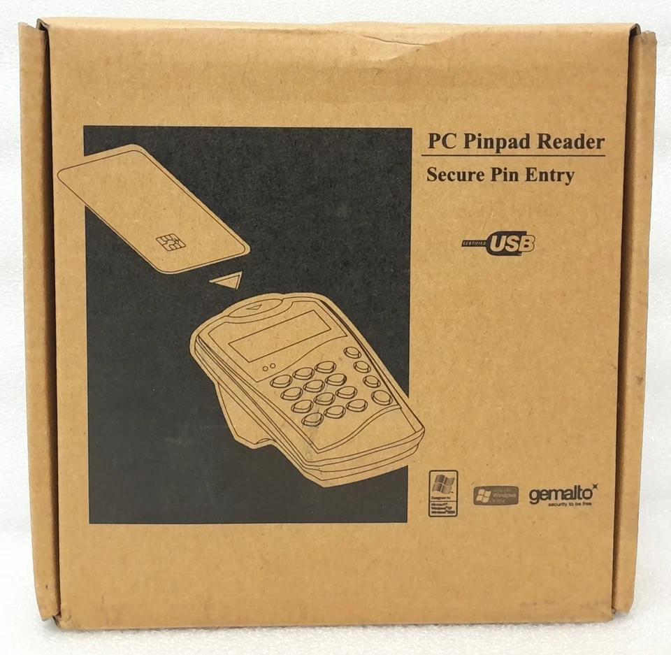 Gemalto Barclays USB Smart Card Reader HWP118085C - Image 3 of 4