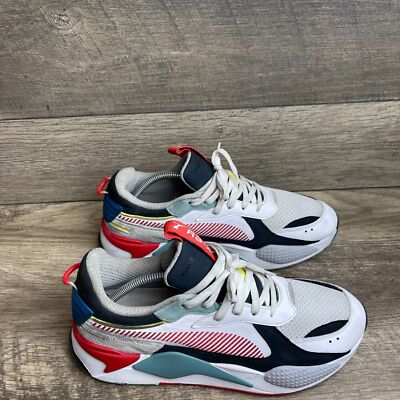 リシェスプレミアム Puma RS-X Parisian 386893-01 Women 11.5 Shoes White Leather Lace